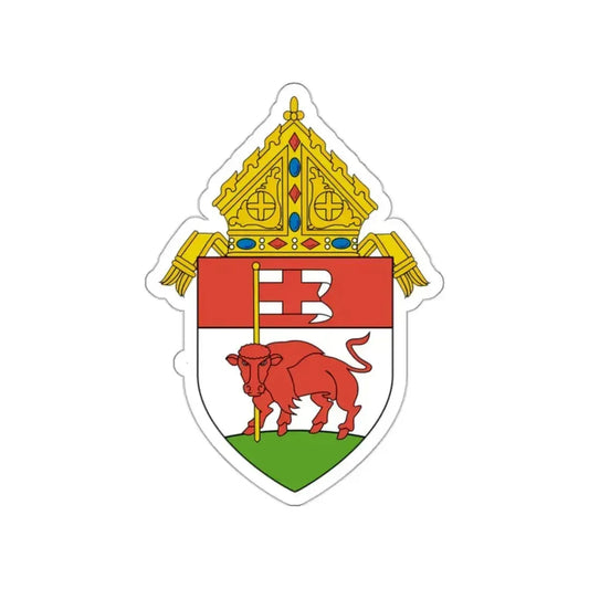 Roman Catholic Diocese of Buffalo - STICKER Vinyl Die-Cut Decal White Die-Cut 2 Inch - The Sticker Space
