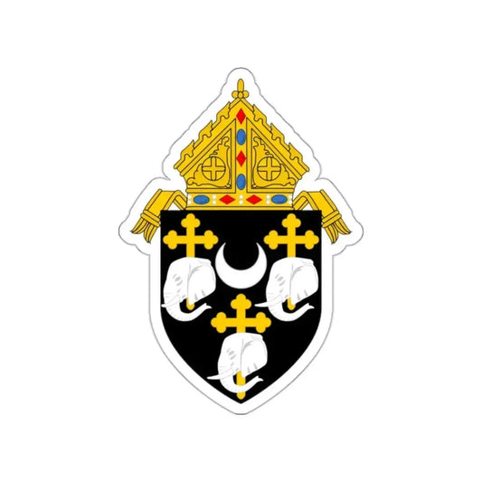 Roman Catholic Diocese of Camden - STICKER Vinyl Die-Cut Decal White Die-Cut 2 Inch - The Sticker Space