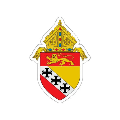 Roman Catholic Diocese of Charleston - STICKER Vinyl Die-Cut Decal White Die-Cut 6 Inch - The Sticker Space