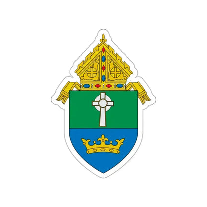 Roman Catholic Diocese of Charlotte - STICKER Vinyl Die-Cut Decal White Die-Cut 2 Inch - The Sticker Space