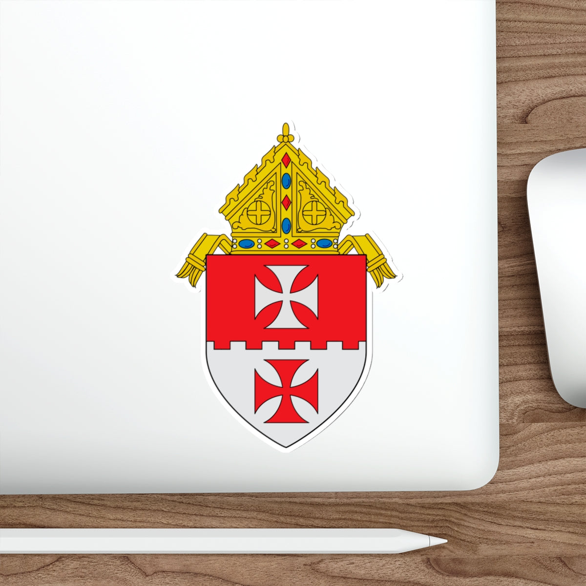 Roman Catholic Diocese of Cheyenne - STICKER Vinyl Die-Cut Decal-The Sticker Space