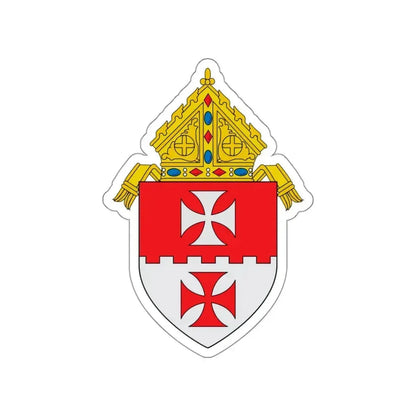 Roman Catholic Diocese of Cheyenne - STICKER Vinyl Die-Cut Decal White Die-Cut 3 Inch - The Sticker Space