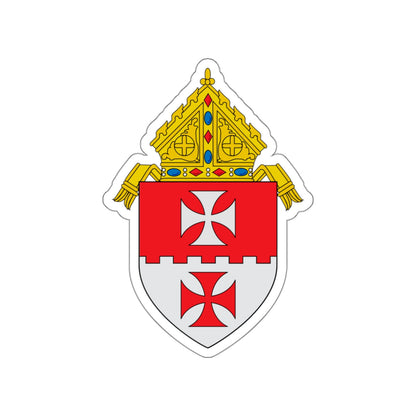 Roman Catholic Diocese of Cheyenne - STICKER Vinyl Die-Cut Decal-White-The Sticker Space