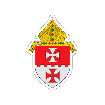 Roman Catholic Diocese of Cheyenne - STICKER Vinyl Die-Cut Decal-White-The Sticker Space