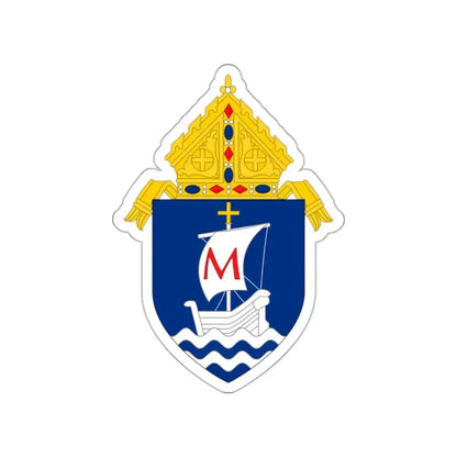 Roman Catholic Diocese of Columbus - STICKER Vinyl Die-Cut Decal White Die-Cut 2 Inch - The Sticker Space