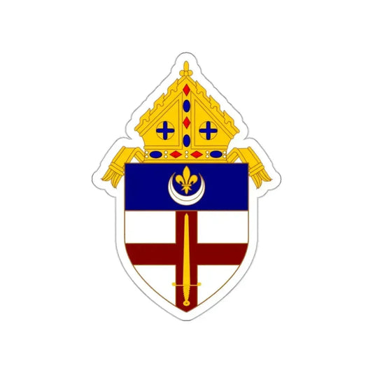 Roman Catholic Diocese of Covington - STICKER Vinyl Die-Cut Decal White Die-Cut 2 Inch - The Sticker Space