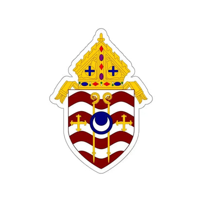 Roman Catholic Diocese of Crookston - STICKER Vinyl Die-Cut Decal White Die-Cut 4 Inch - The Sticker Space