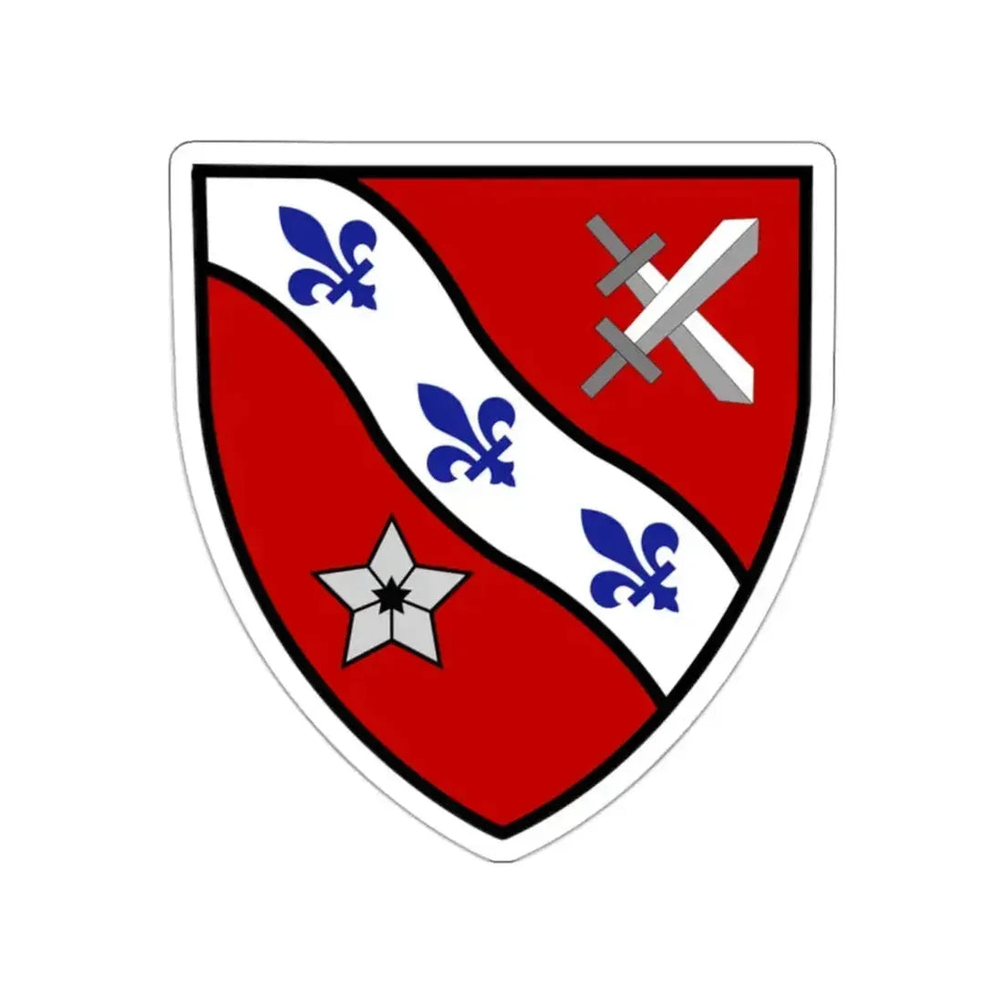 Roman Catholic Diocese of Dallas 2 - STICKER Vinyl Die-Cut Decal White Die-Cut 2 Inch - The Sticker Space