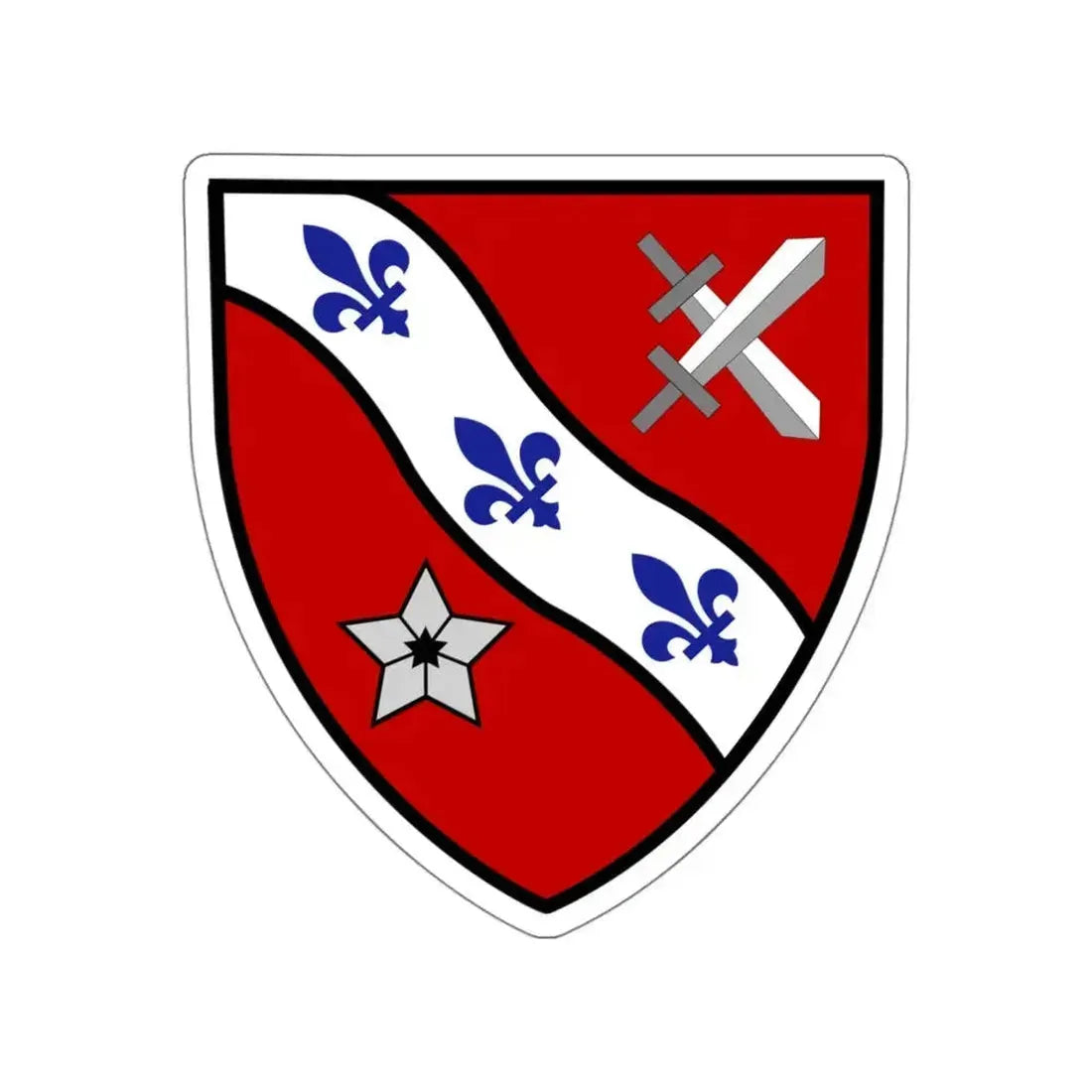 Roman Catholic Diocese of Dallas 2 - STICKER Vinyl Die-Cut Decal White Die-Cut 4 Inch - The Sticker Space