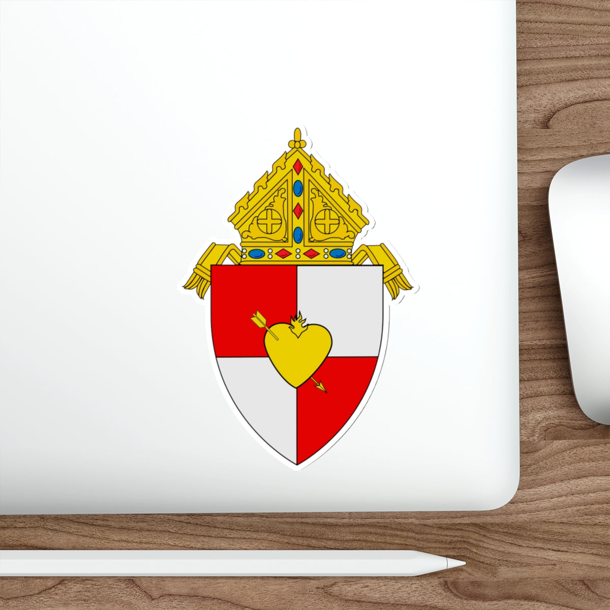 Roman Catholic Diocese of Diocese of St Augustine - STICKER Vinyl Die-Cut Decal-The Sticker Space