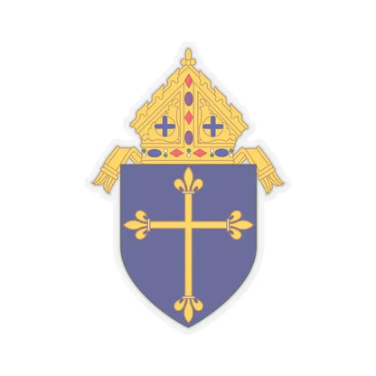 Roman Catholic Diocese of Duluth - STICKER Vinyl Kiss-Cut Decal 4 Inch Transparent - The Sticker Space