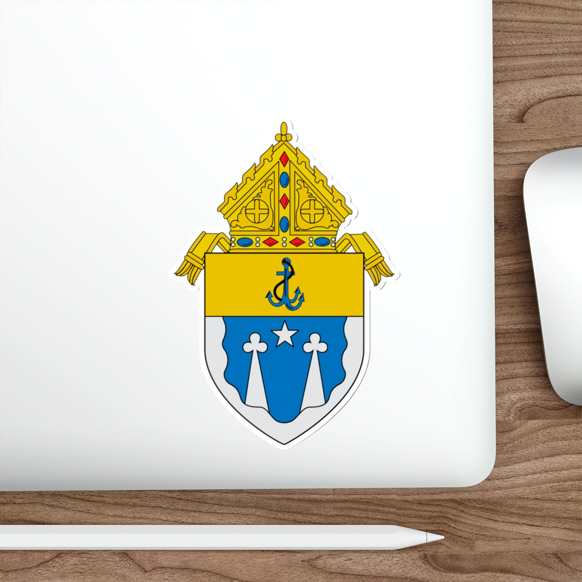 Roman Catholic Diocese of El Paso - STICKER Vinyl Die-Cut Decal-The Sticker Space