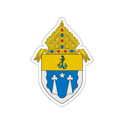 Roman Catholic Diocese of El Paso - STICKER Vinyl Die-Cut Decal White Die-Cut 6 Inch - The Sticker Space