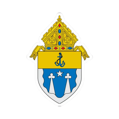 Roman Catholic Diocese of El Paso - STICKER Vinyl Kiss-Cut Decal 2 Inch White - The Sticker Space