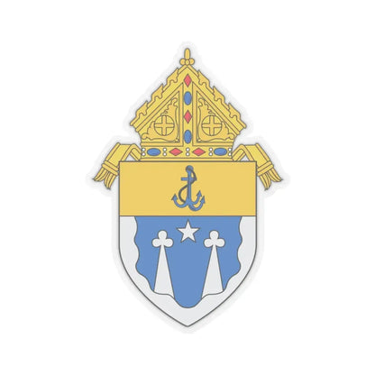 Roman Catholic Diocese of El Paso - STICKER Vinyl Kiss-Cut Decal 3 Inch Transparent - The Sticker Space