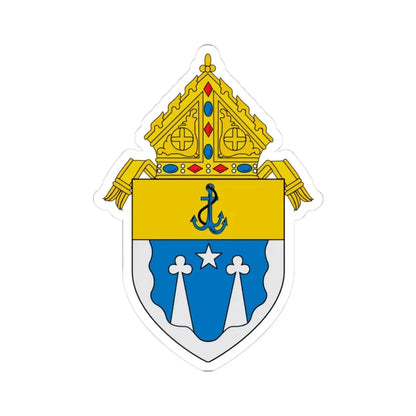 Roman Catholic Diocese of El Paso - STICKER Vinyl Kiss-Cut Decal 3 Inch White - The Sticker Space
