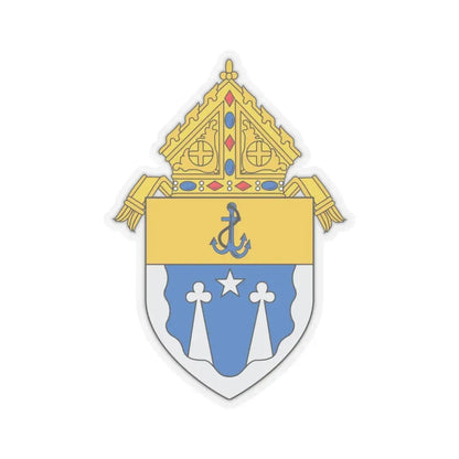Roman Catholic Diocese of El Paso - STICKER Vinyl Kiss-Cut Decal 6 Inch Transparent - The Sticker Space