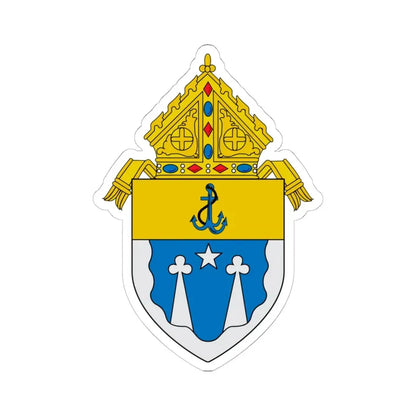 Roman Catholic Diocese of El Paso - STICKER Vinyl Kiss-Cut Decal 6 Inch White - The Sticker Space