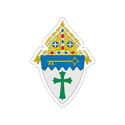 Roman Catholic Diocese of Erie - STICKER Vinyl Die-Cut Decal White Die-Cut 2 Inch - The Sticker Space