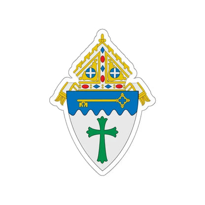 Roman Catholic Diocese of Erie - STICKER Vinyl Die-Cut Decal White Die-Cut 6 Inch - The Sticker Space
