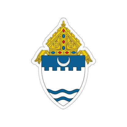 Roman Catholic Diocese of Evansville - STICKER Vinyl Die-Cut Decal White Die-Cut 2 Inch - The Sticker Space