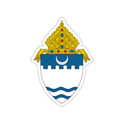 Roman Catholic Diocese of Evansville - STICKER Vinyl Die-Cut Decal-White-The Sticker Space