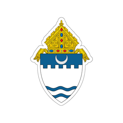 Roman Catholic Diocese of Evansville - STICKER Vinyl Die-Cut Decal-White-The Sticker Space