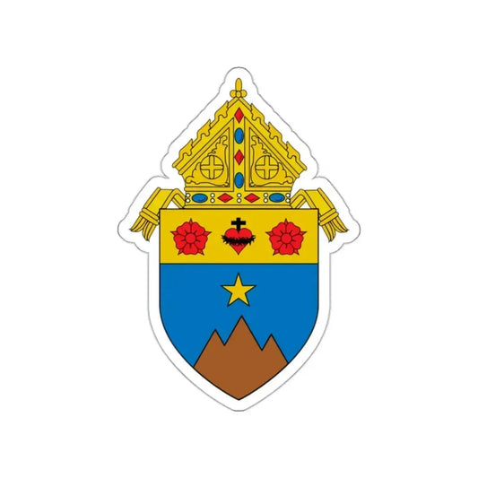 Roman Catholic Diocese of Fairbanks - STICKER Vinyl Die-Cut Decal White Die-Cut 2 Inch - The Sticker Space