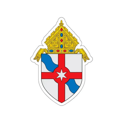 Roman Catholic Diocese of Fall River - STICKER Vinyl Die-Cut Decal White Die-Cut 6 Inch - The Sticker Space