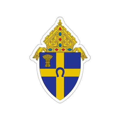 Roman Catholic Diocese of Fargo - STICKER Vinyl Die-Cut Decal White Die-Cut 2 Inch - The Sticker Space