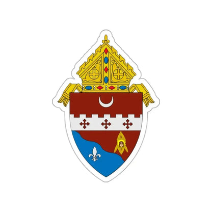 Roman Catholic Diocese of Fort Wayne South Bend - STICKER Vinyl Die-Cut Decal White Die-Cut 2 Inch - The Sticker Space