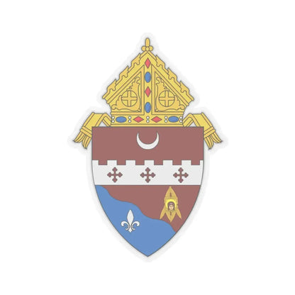 Roman Catholic Diocese of Fort Wayne South Bend - STICKER Vinyl Kiss-Cut Decal 3 Inch Transparent - The Sticker Space