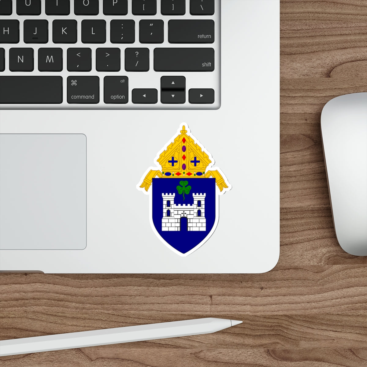 Roman Catholic Diocese of Fort Worth - STICKER Vinyl Die-Cut Decal-The Sticker Space