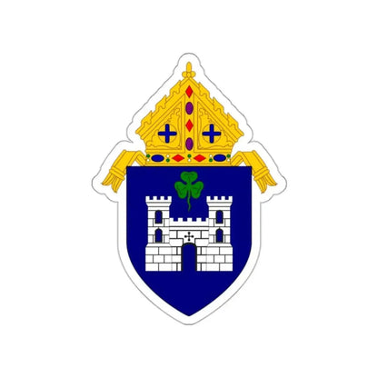 Roman Catholic Diocese of Fort Worth - STICKER Vinyl Die-Cut Decal White Die-Cut 2 Inch - The Sticker Space