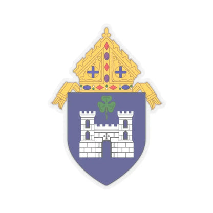 Roman Catholic Diocese of Fort Worth - STICKER Vinyl Kiss-Cut Decal 2 Inch Transparent - The Sticker Space