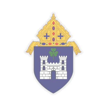 Roman Catholic Diocese of Fort Worth - STICKER Vinyl Kiss-Cut Decal 6 Inch Transparent - The Sticker Space