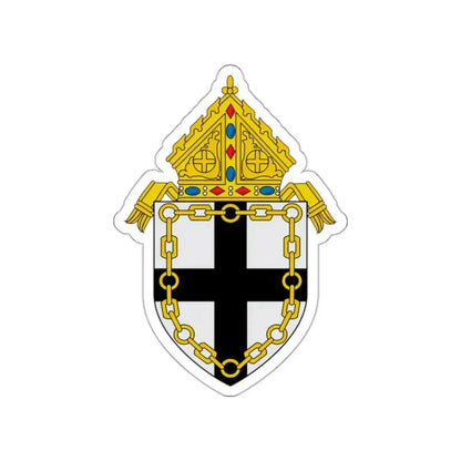 Roman Catholic Diocese of Fresno - STICKER Vinyl Die-Cut Decal White Die-Cut 2 Inch - The Sticker Space