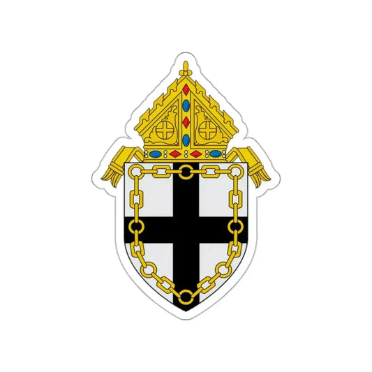 Roman Catholic Diocese of Fresno - STICKER Vinyl Die-Cut Decal White Die-Cut 2 Inch - The Sticker Space