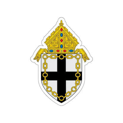 Roman Catholic Diocese of Fresno - STICKER Vinyl Die-Cut Decal White Die-Cut 3 Inch - The Sticker Space
