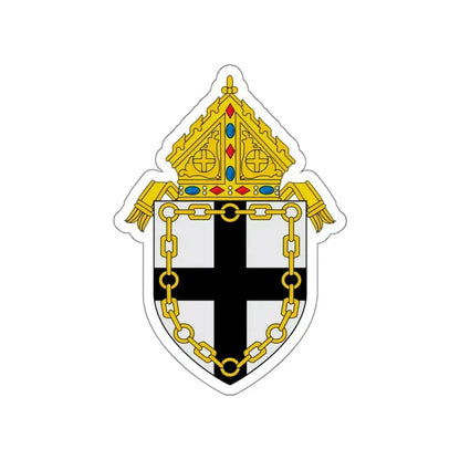Roman Catholic Diocese of Fresno - STICKER Vinyl Die-Cut Decal White Die-Cut 4 Inch - The Sticker Space