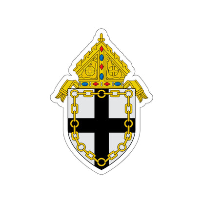 Roman Catholic Diocese of Fresno - STICKER Vinyl Die-Cut Decal-White-The Sticker Space