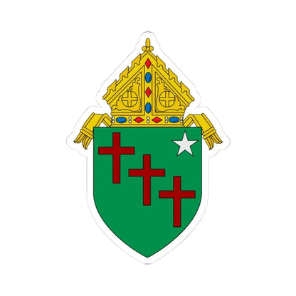 Roman Catholic Diocese of Gallup - STICKER Vinyl Kiss-Cut Decal 3 Inch White - The Sticker Space