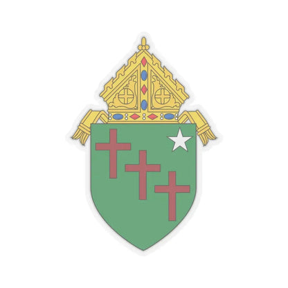 Roman Catholic Diocese of Gallup - STICKER Vinyl Kiss-Cut Decal 6 Inch Transparent - The Sticker Space