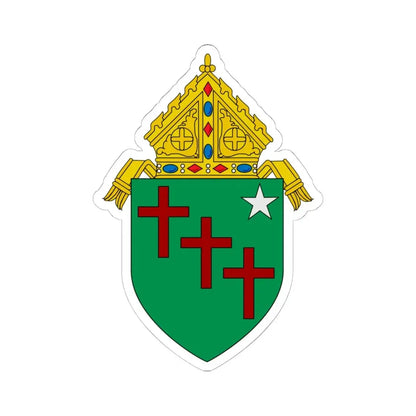 Roman Catholic Diocese of Gallup - STICKER Vinyl Kiss-Cut Decal 6 Inch White - The Sticker Space