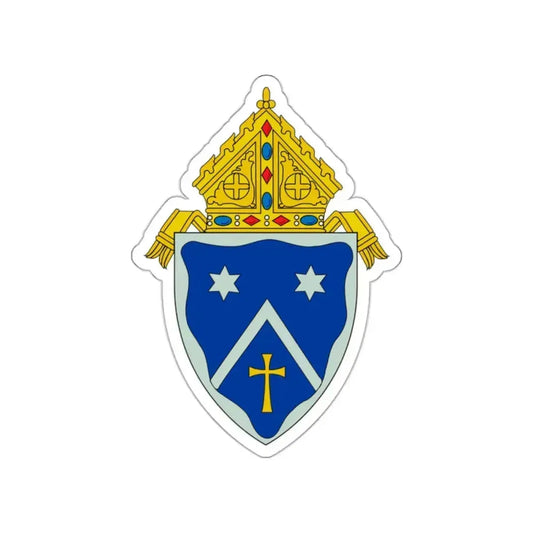 Roman Catholic Diocese of Gaylord - STICKER Vinyl Die-Cut Decal White Die-Cut 2 Inch - The Sticker Space