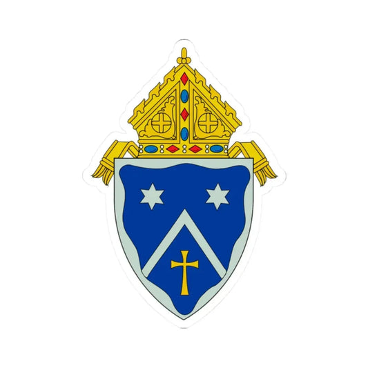 Roman Catholic Diocese of Gaylord - STICKER Vinyl Kiss-Cut Decal 2 Inch White - The Sticker Space