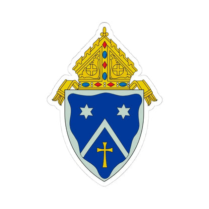Roman Catholic Diocese of Gaylord - STICKER Vinyl Kiss-Cut Decal 4 Inch White - The Sticker Space