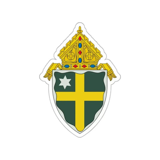 Roman Catholic Diocese of Grand Island - STICKER Vinyl Die-Cut Decal White Die-Cut 2 Inch - The Sticker Space
