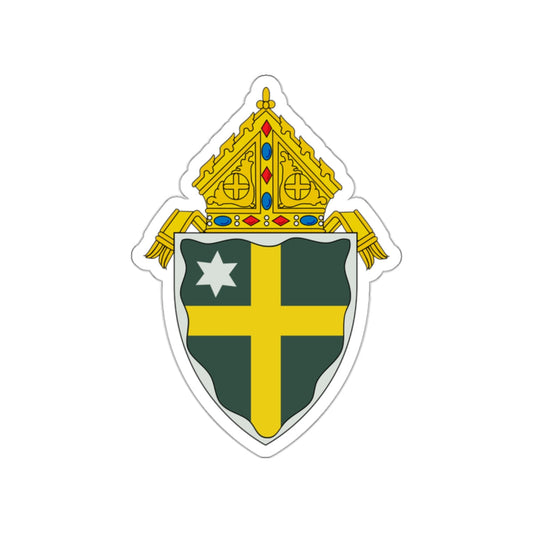 Roman Catholic Diocese of Grand Island - STICKER Vinyl Die-Cut Decal-White-The Sticker Space