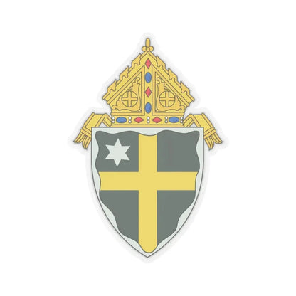 Roman Catholic Diocese of Grand Island - STICKER Vinyl Kiss-Cut Decal 3 Inch Transparent - The Sticker Space